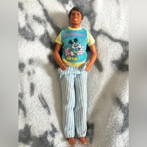 1989 Mattel Retro The Heart Family Visits Disneyland Tourist Dad, 12” Vinyl Doll